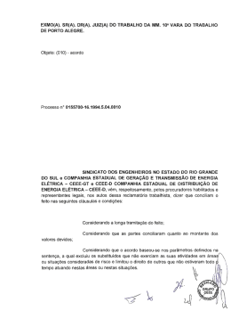 DR(A). JU|Z(A) DO TRABALHO DA MM. 10a VARA DO `TRABALHO