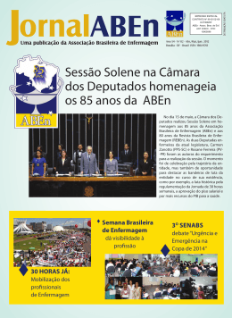 Sess&atilde;o Solene na C&acirc;mara dos Deputados homenageia os 85 anos