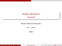 An&aacute;lise Num&eacute;rica