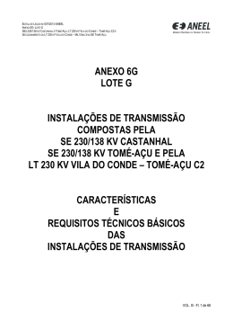 ANEXO 6G LOTE G INSTALA&Ccedil;&Otilde;ES DE TRANSMISS&Atilde;O