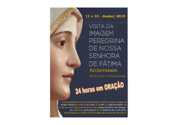 Programa detalhado do Arciprestado de Vila do Conde e P&oacute;voa de