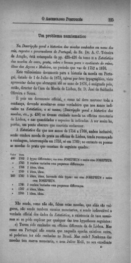 Um problema numismático