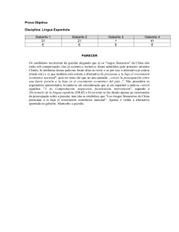 Prova Objetiva
