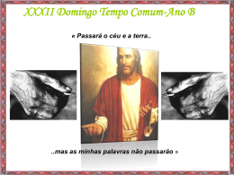 XXXII Domingo Tempo Comum (AnoB)