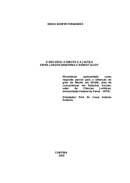 DIOGO BONFIM FERNANDEZ O DISCURSO, O