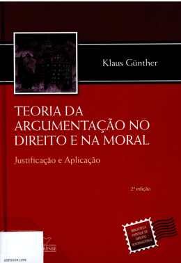 TEORIA DA ~ ARGUMENTAÇAO No