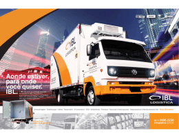 Aonde estiver, para onde voc&ecirc; quiser. IBL.