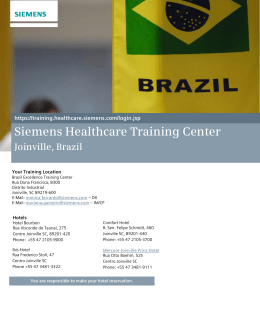 Siemens Healthcare Training Center Joinville, Brazil