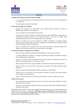 TO DO LIST (“Lista de compromissos/afazeres” (