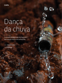 Dança da chuva - Revista Pesquisa FAPESP