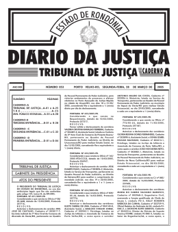28 - Tribunal de Justiça de Rondônia