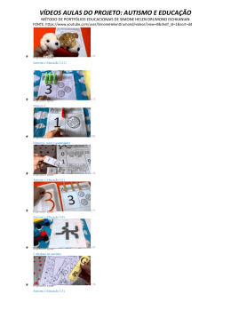 3 v&iacute;deos do projeto autismo e duca&ccedil;&atilde;o 