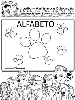 ALFABETO PATRULHA CANINA
