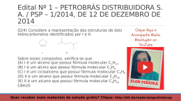 Técnico de Operação Júnior Questão 24 Resolvida da Prova de Concurso Para Petrobrás Edital 2014.