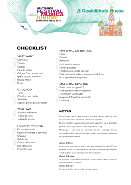 checklist FMJ