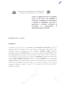 SECRETARIA ADM PENITENCIARIA