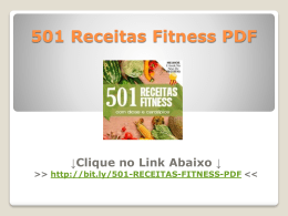 501 Receitas Fitness PDF DOWNLOAD GRATIS