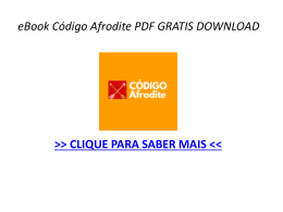Baixar Livro Codigo Afrodite PDF GRATIS DOWNLOAD