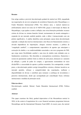 desvalorizacao do metical